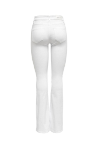 ONLY ONLBLUSH MID FLARED DNM REA0730 NOO: white
