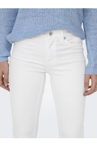 ONLY ONLBLUSH MID FLARED DNM REA0730 NOO: white