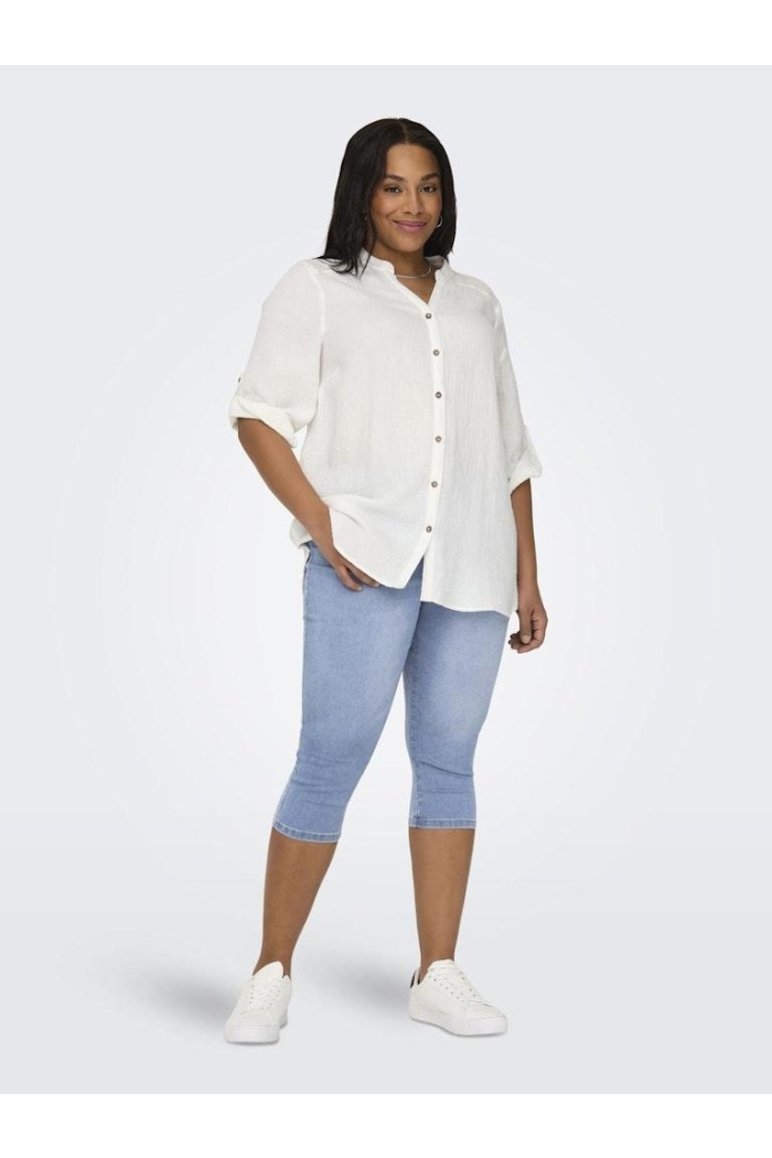 carmakoma CARAUGUSTA HW SK KNICKERS DNM  BJ13: light blue denim