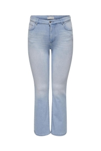 carmakoma CARWILLY LIFE HW FLARED DNM TAI558 light blue denim