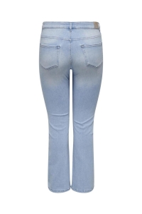 carmakoma CARWILLY LIFE HW FLARED DNM TAI558 light blue denim