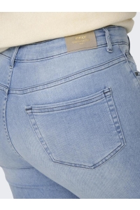 carmakoma CARWILLY LIFE HW FLARED DNM TAI558 light blue denim