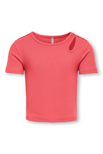 ONLY KOGNESSA S/S CUT OUT TOP BOX JRS NO: