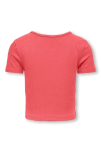ONLY KOGNESSA S/S CUT OUT TOP BOX JRS NO: dubarry/shoulder cut out