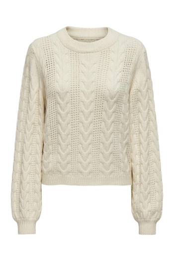 ONLY ONLRUBINA LS CABLE O-NECK KNT NOOS