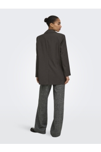 ONLY ONLHATTIE-LANA OVERS MEL BLAZER TLR: chocolate torte/melange