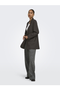 ONLY ONLHATTIE-LANA OVERS MEL BLAZER TLR: chocolate torte/melange