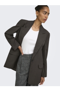 ONLY ONLHATTIE-LANA OVERS MEL BLAZER TLR: chocolate torte/melange