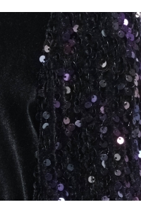 ONLY KOGCONFIDENCE L/S SEQUINS DRESS JRS black