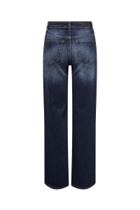 ONLY ONLMADISON BLUSH HW WIDE DNM REA081: dark blue denim