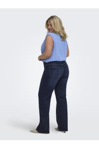 Carmakoma CARWILLY HW WIDE DNM TAI081 NOOS dark blue denim