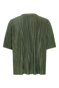 ONLY ONLRAVENNA S/S PLISSE TOP NOOS JRS four leaf clover