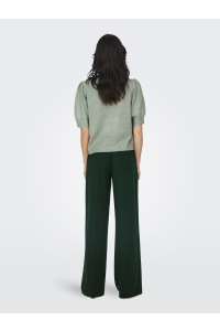 ONLY ONLRICA LIFE 2/4 PULLOVER KNT NOOS chinois green/w. melange