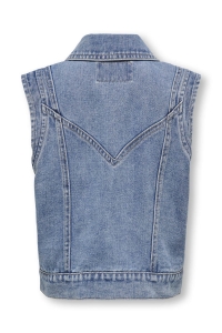 ONLY KOGKENNEDY SL DNM WAISTCOAT BJ light blue denim