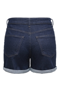 ONLY ONLJOSEPHINESTRETCH SHORTS DNM AZG : dark blue denim/rinse