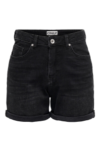 ONLY ONLJOSEPHINESTRETCH SHORTS DNM AZG : washed black