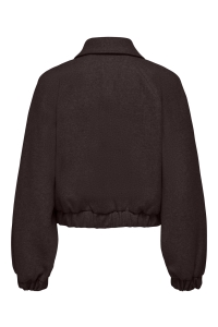 ONLY ONLNANCY LIFE COLLAR JACKET CC OTW chocolate torte/melange