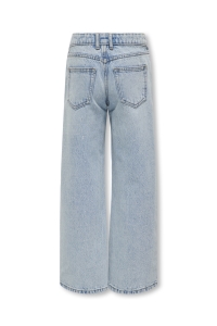 ONLY KOGCOBAIN RHINESTONE WIDE DNM AZG N: light blue denim