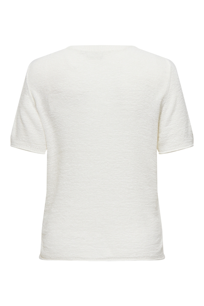 Carmakoma CARSUNNY S/S PULLOVER KNT cloud dancer