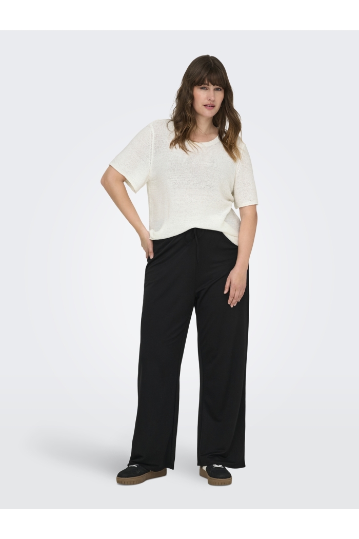 Carmakoma CARSUNNY S/S PULLOVER KNT cloud dancer