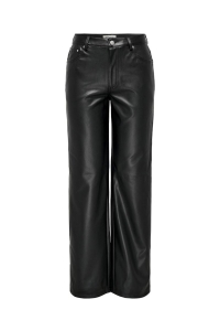 ONLY ONLKIRI HW STR FAUX LEATHER PNT black
