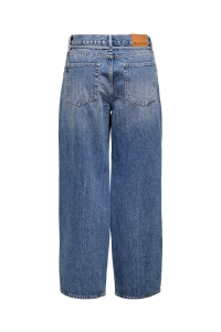 ONLY ONLGIANNA MW STRAIGHT DOT596 DNM NO: medium blue denim