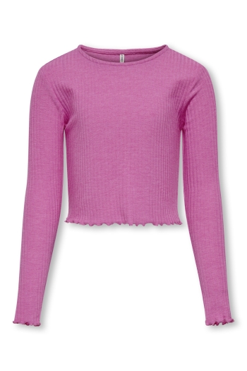 ONLY KOGNELLA L/S O-NECK TOP JRS NOOS