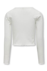 ONLY KOGNELLA L/S O-NECK TOP JRS NOOS cloud dancer