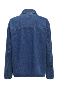 ONLY ONLTHILLE L/S TIE DNM JACKET GUA dark blue denim