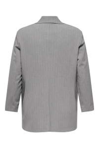 carmakoma CARBRIE L/S OVS PINS BLAZER TLR light grey melange/white