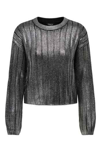 ONLY ONLKAMA LS O-NECK FOIL KNT