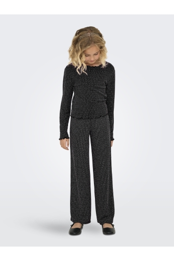 ONLY KOGQUEEN L/S GLITTER TOP BF JRS