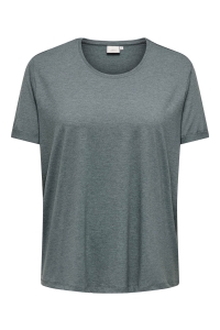 carmakoma CARMOSTER S/S FOLD UP TOP JRS NOOS balsam green