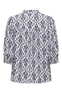 ONLY ONLRAYA 3/4 SHIRT WVN NOOS night sky/ocean graphic
