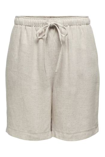 ONLY ONLSIESTA MW PULL-UP LIN BL SHORTS :