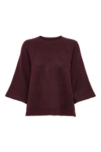 ONLY ONLSIMONI 3/4 PULLOVER KNT NOOS port royale/melange