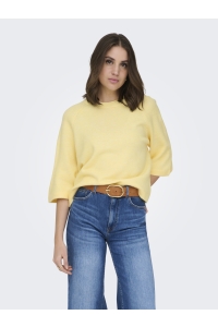 ONLY ONLSIMONI 3/4 PULLOVER KNT NOOS mellow yellow/melange