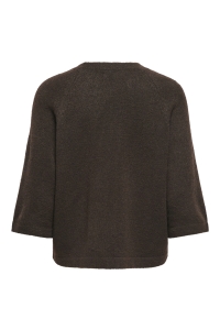 ONLY ONLSIMONI 3/4 PULLOVER KNT NOOS coffee bean/melange