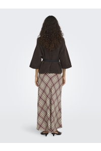 ONLY ONLSIMONI 3/4 PULLOVER KNT NOOS coffee bean/melange