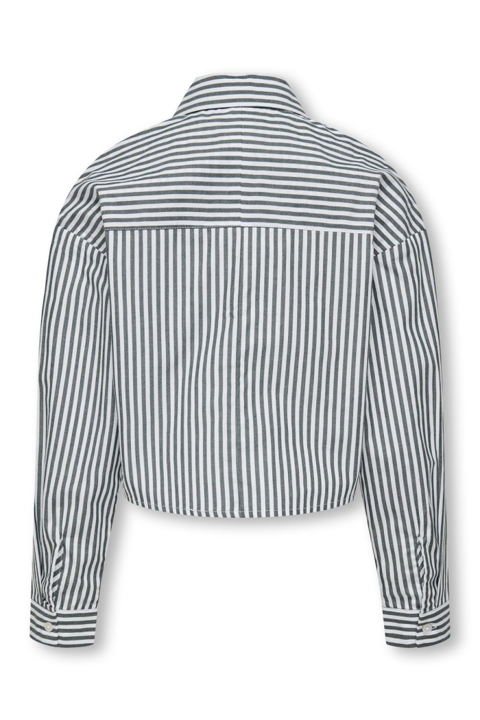 ONLY KOGGABY LS SHIRT WVN scarab/bright white