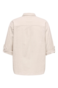 carmakoma CARTIZANA COTTON L/S SHIRT WVN NOOS pumice stone