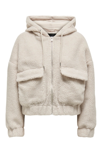 ONLY ONLTANJA TEDDY HOOD JACKET OTW NOOS