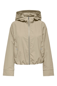 ONLY ONLBEALO HOOD JACKET CC OTW humus/silver trim