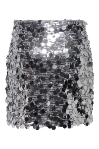 ONLY ONLJADEL SEQUINS SKIRT WVN silver/w silver sequins