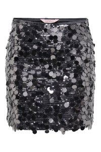 ONLY ONLJADEL SEQUINS SKIRT WVN gunmetal/w. gunmetal sequins