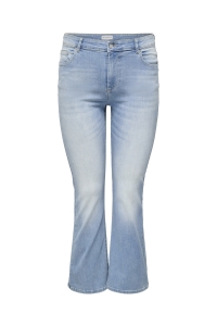 carmakoma CARWILLY LIFE HW FLARED DNM TAI467 : light blue denim