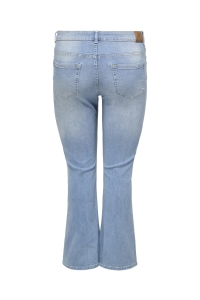 carmakoma CARWILLY LIFE HW FLARED DNM TAI467 : light blue denim