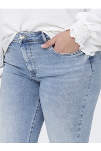 carmakoma CARWILLY LIFE HW FLARED DNM TAI467 : light blue denim