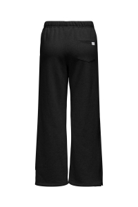 ONLY ONLELLIOT WIDE ZIP PANT SWT black/labels brooklyn