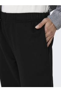 ONLY ONLELLIOT WIDE ZIP PANT SWT black/labels brooklyn